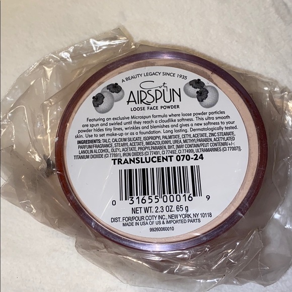 Airspun translucent powder - Picture 2 of 2